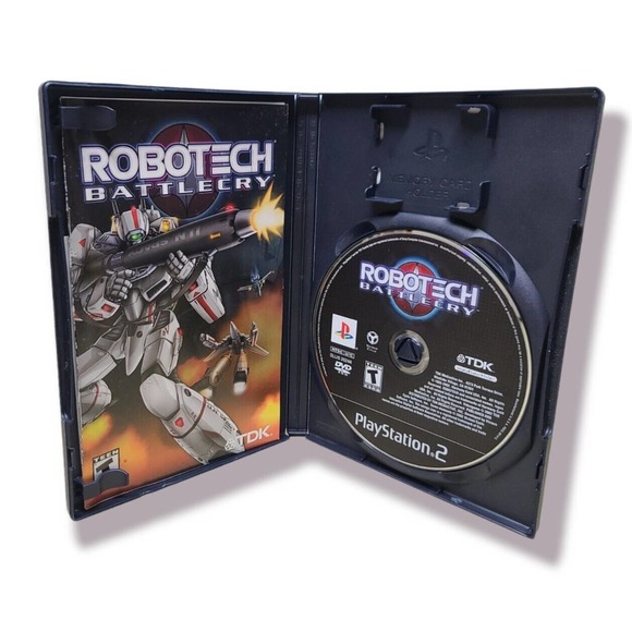 Robotech Battlecry PlayStation 2 PS2 2002 Black Label CIB Complete - EXCELLENT - Picture 3 of 3